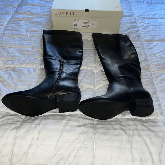 Esprit Treasure Faux Leather Dress Boots - Picture 3 of 7